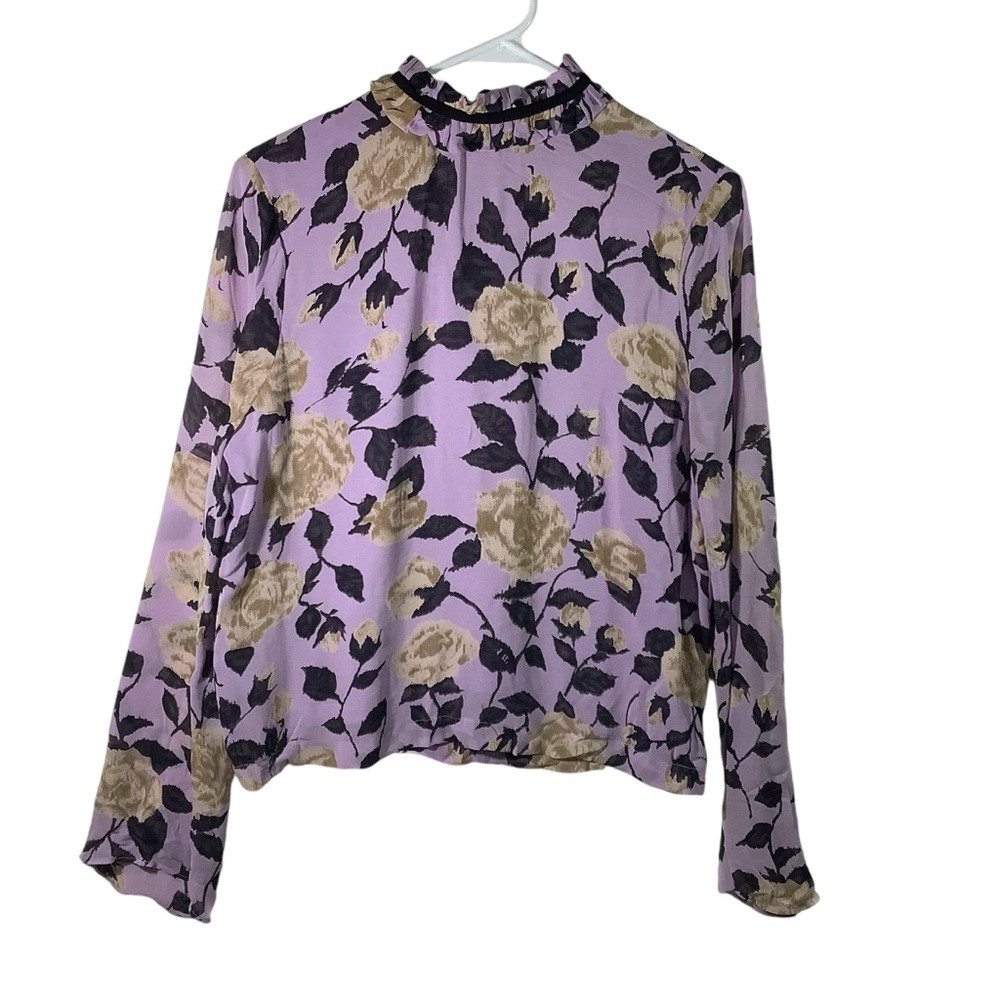 Ganni Carlton Georgette Blouse Floral